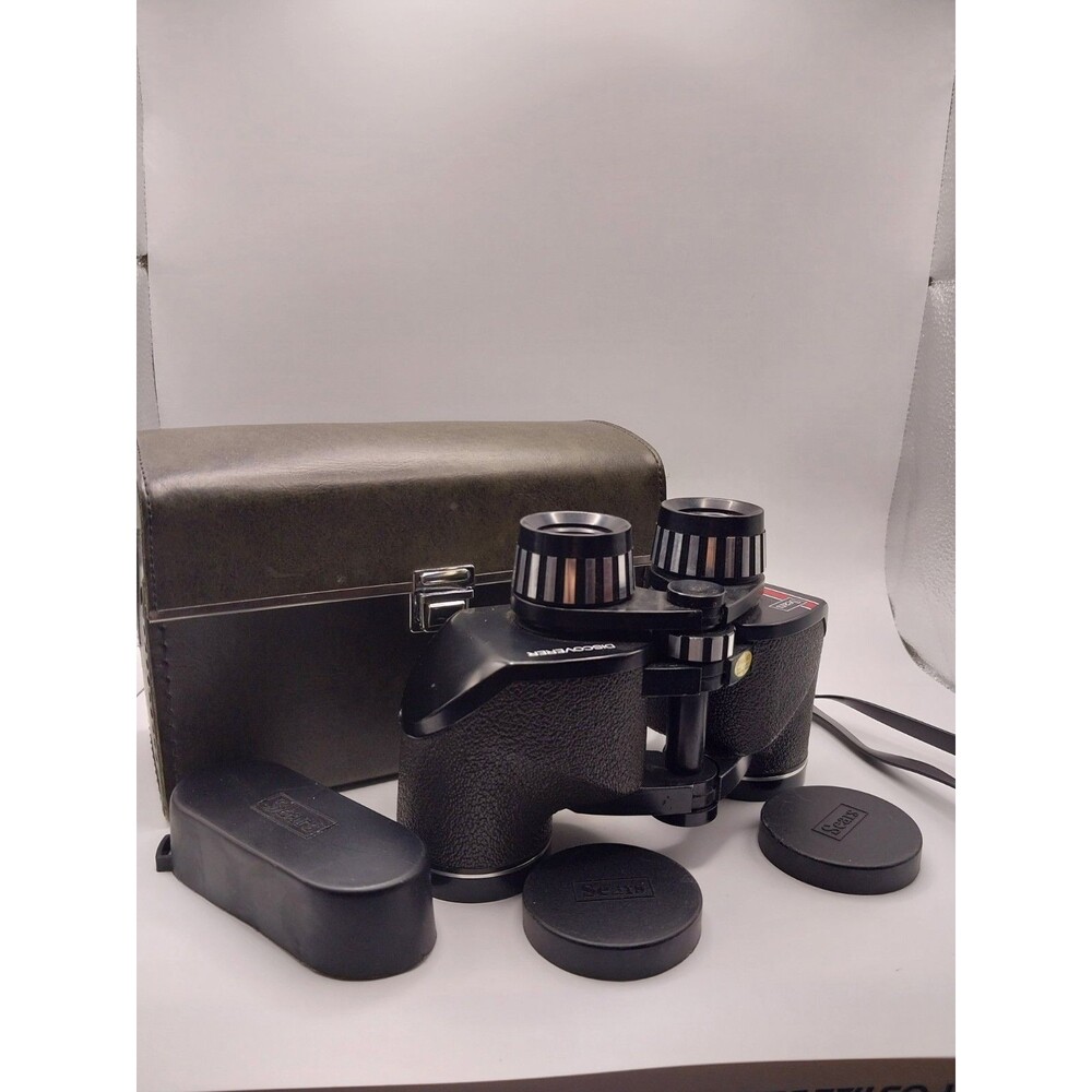 Sears Discoverer 7x35 Binoculars Model 6271 Extra Wide Angle 578 Ft. JAPAN